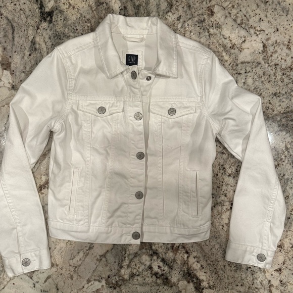 White Denim Girl Jacket - Picture 2 of 4